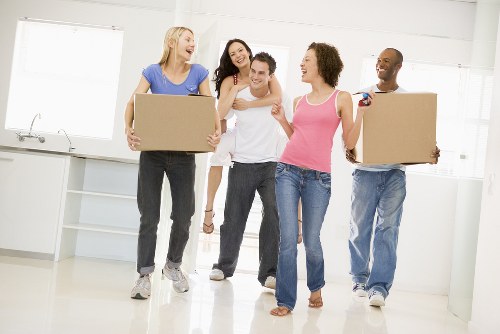 Professional packing service for a Holland Park home move