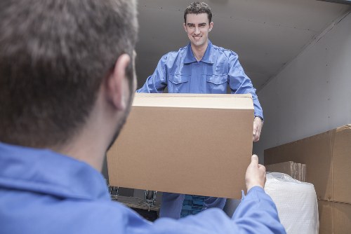 Waste items separated for compliant transport and disposal