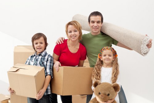 Organised packing supplies suitable for Holland Park flats and period homes