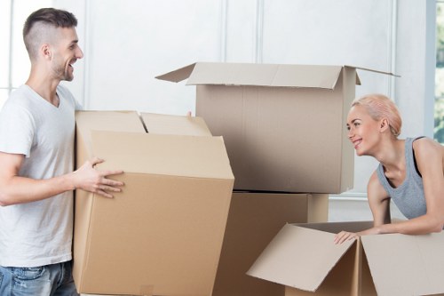Sturdy packing boxes and protective supplies for local residential relocation