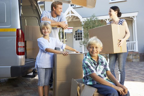 Storage solutions used during a Holland Park move