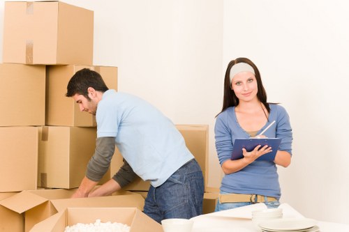 Furniture and box storage options in Holland Park