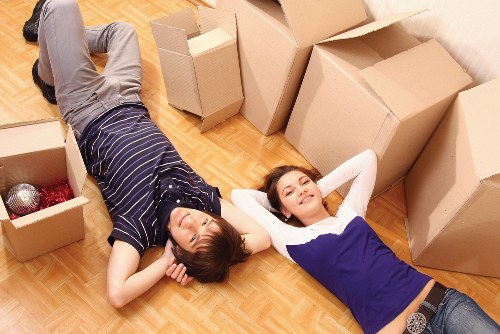 Team completing a safe and organised property move